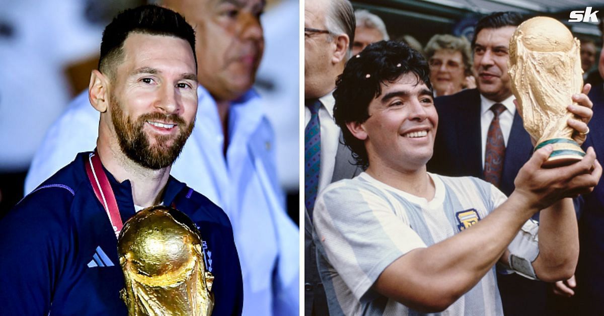 Ex-Argentina captain says Lionel Messi has not overtaken Diego Maradona despite 2022 FIFA World Cup triumph