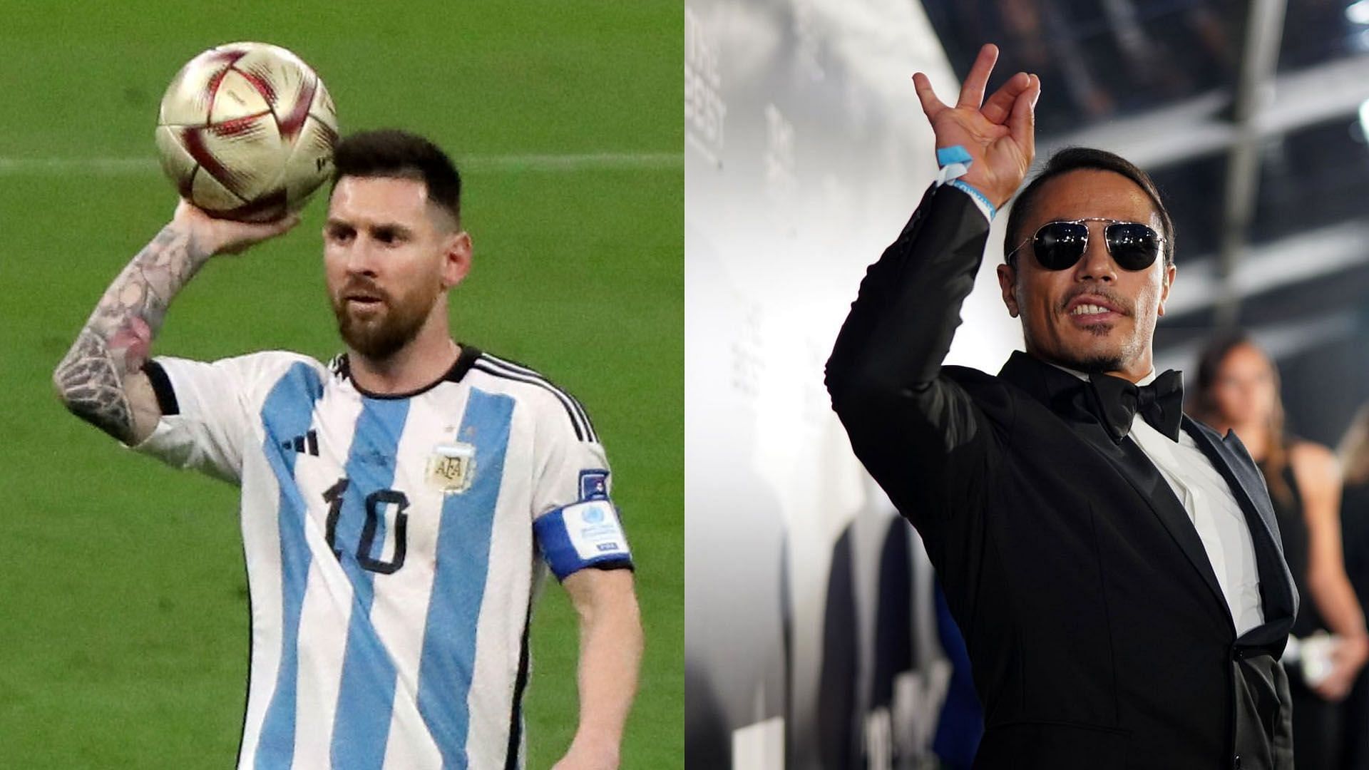 Video of Messi ignoring Salt Bae sparks humorous responses (Image via Getty Images)