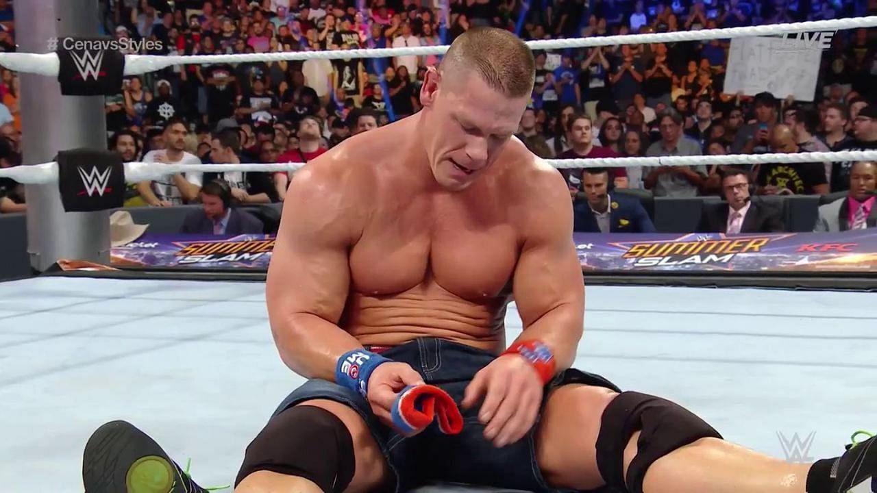 John Cena last wrestled more than a year back.