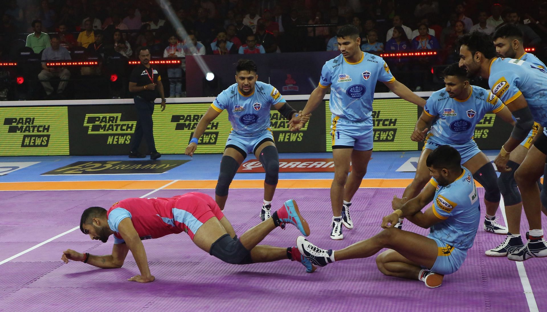 Jaipur Pink Panthers topped the points table this year (Image: PKL)
