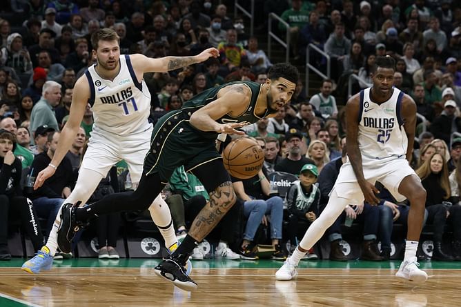 Former NBA player on Luka Doncic vs Jayson Tatum hype in NBA: “Gloves are kind of starting to come off”