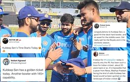 "Absolutely deserves it" - Fans delighted as Kuldeep Sen makes his Team India debut in 1st ODI vs Bangladesh