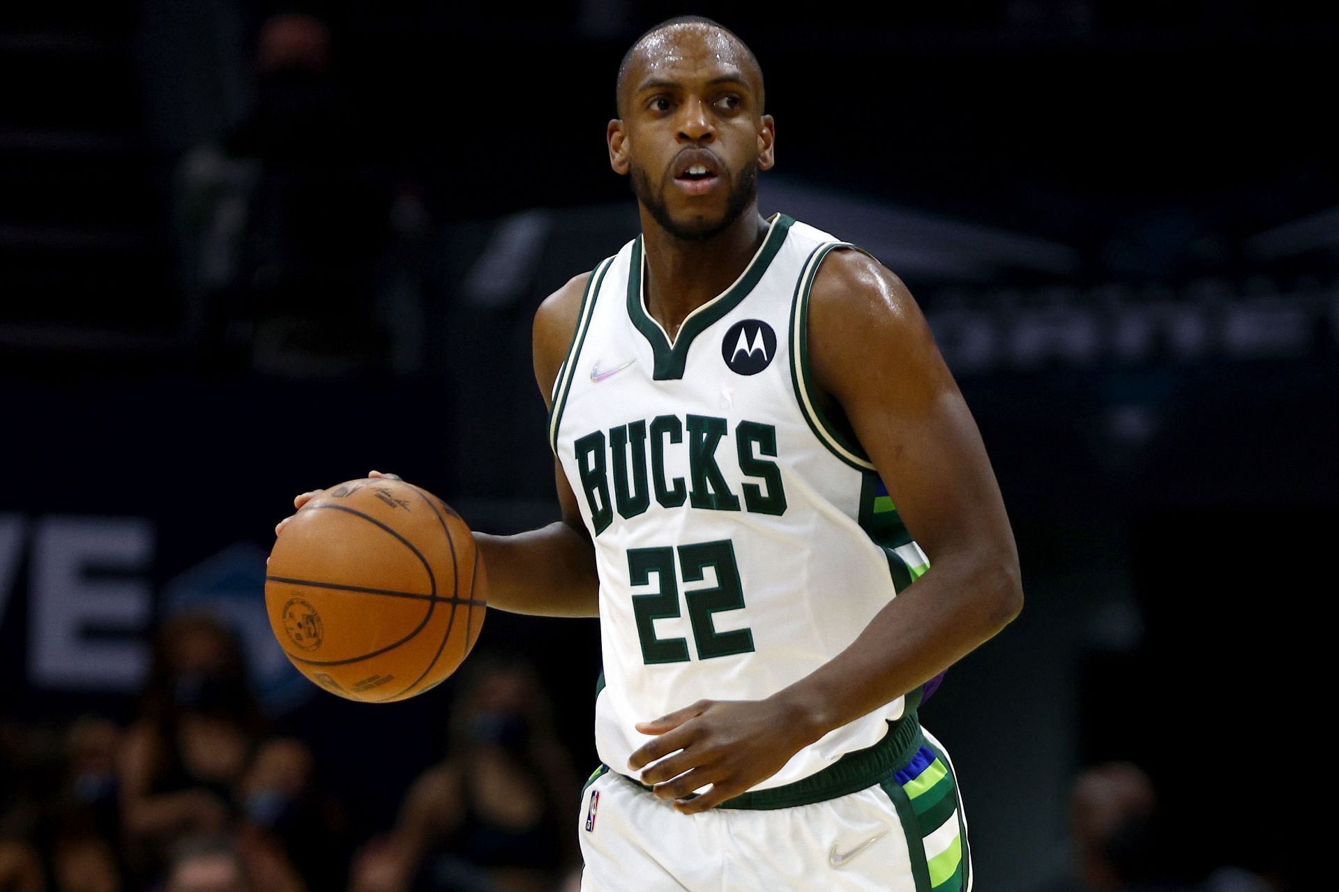 Khris Middleton of the Milwaukee Bucks