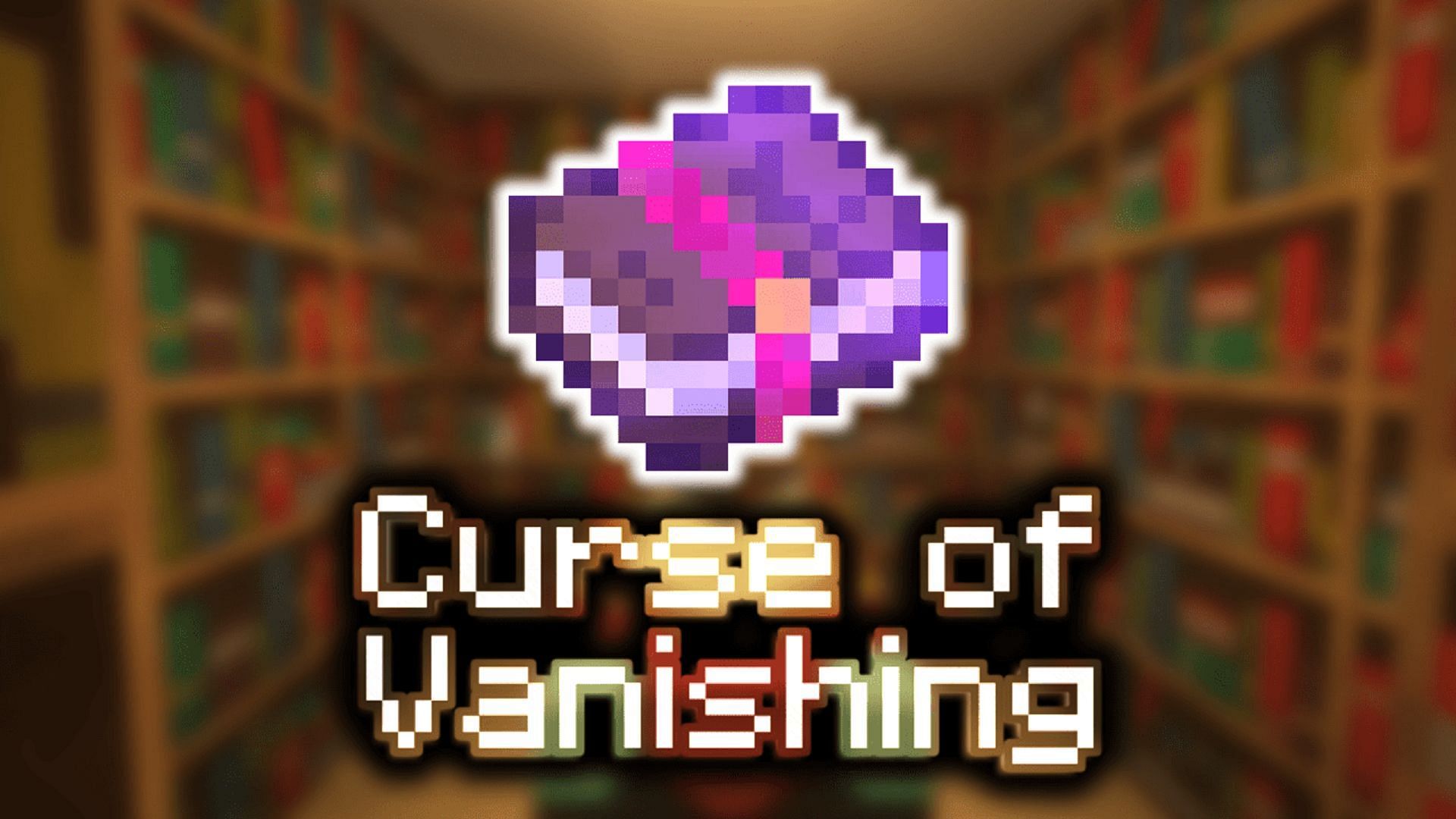 Curse of Vanishing is a pretty undesirable enchantment (Image via 9Minecraft)