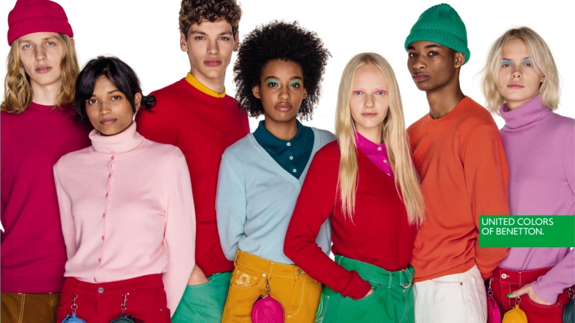 The brand usually has fun colorful campaigns (Image via Benetton)