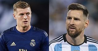 "I've never seen a player play as consistently" - Real Madrid star Toni Kroos heaps praise on FIFA World Cup winner Lionel Messi