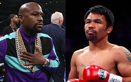 Floyd Mayweather is "scared to death" to fight rematch, says Manny Pacquiao