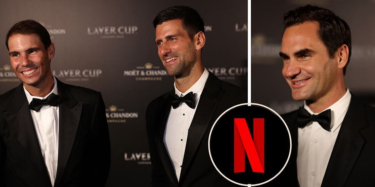 Novak Djokovic, Rafael Nadal and Roger Federer will not feature in Netflix