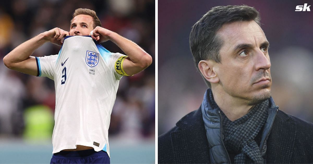 Gary Neville points out change in penalty technique by England star Harry Kane