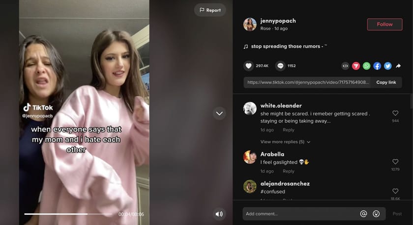 How old is Jenny Popach? TikTok star and mother come under fire for s