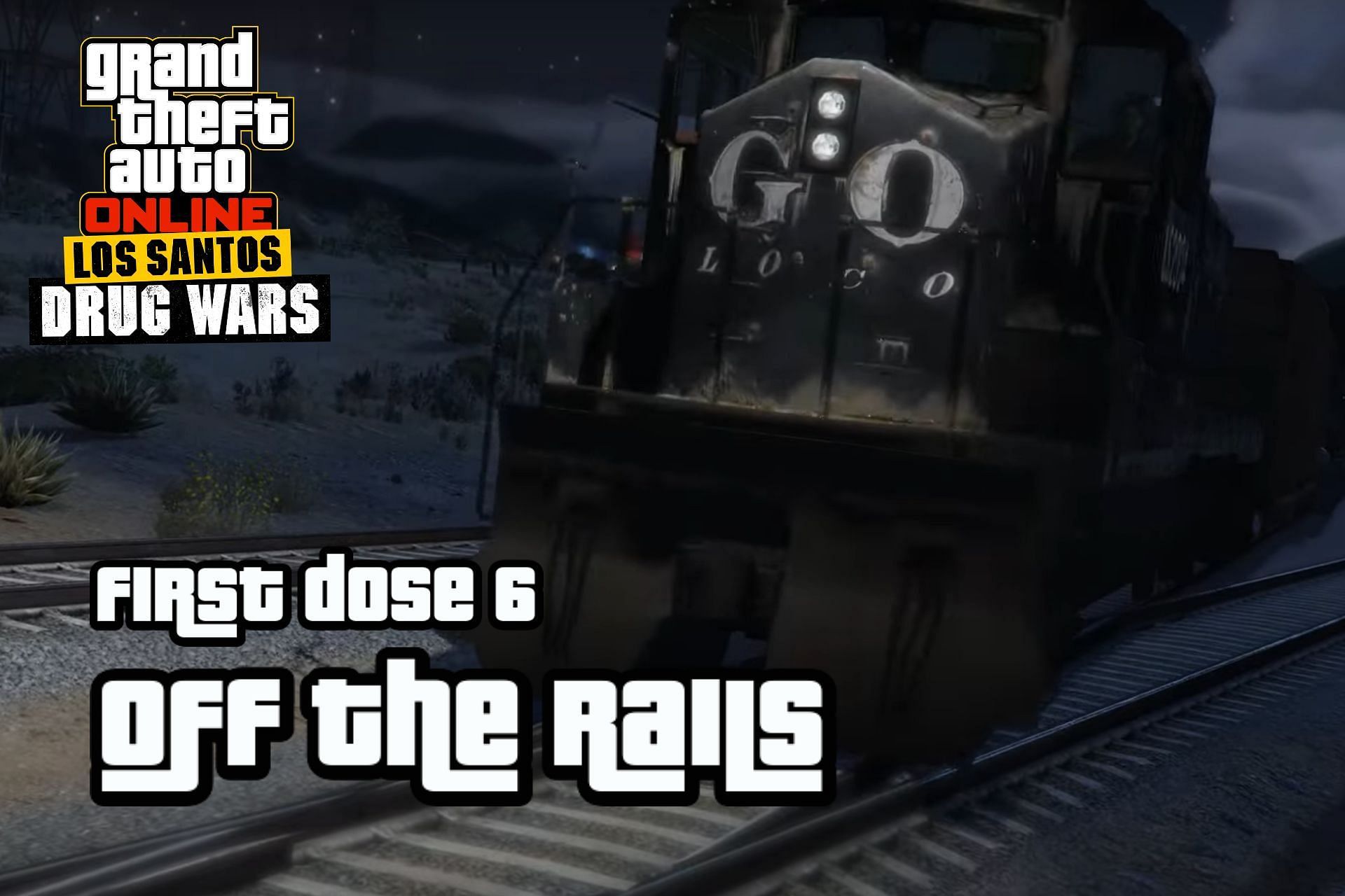 A screenshot from the Off the Rails mission in GTA Online (Image via YouTube/GTA Gentleman)