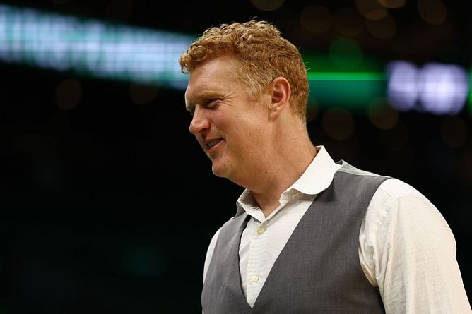Brian Scalabrine put forth condition to rate current Boston Celtics better over 2008 team: “If they don’t win it, they won’t be better than us”