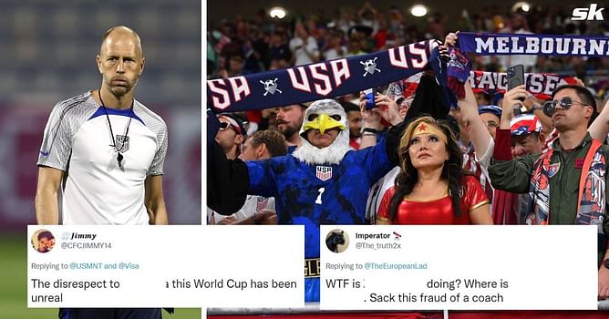 “Sack this fraud” – USMNT fans slam Gregg Berhalter for decision on 2 players as he names line-up for FIFA World Cup game against Netherlands
