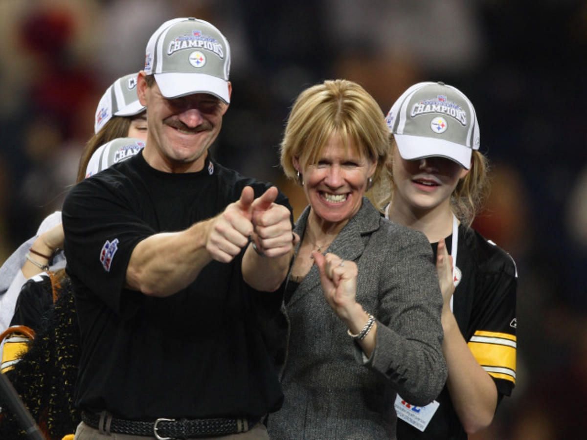 Bill Cowher and his late wife Kaye Cowher