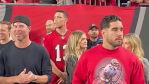 WATCH: MLB stars Michael King, Corey Kluber, and Mike Tauchman witness Tom Brady's sensational comeback vs. Saints