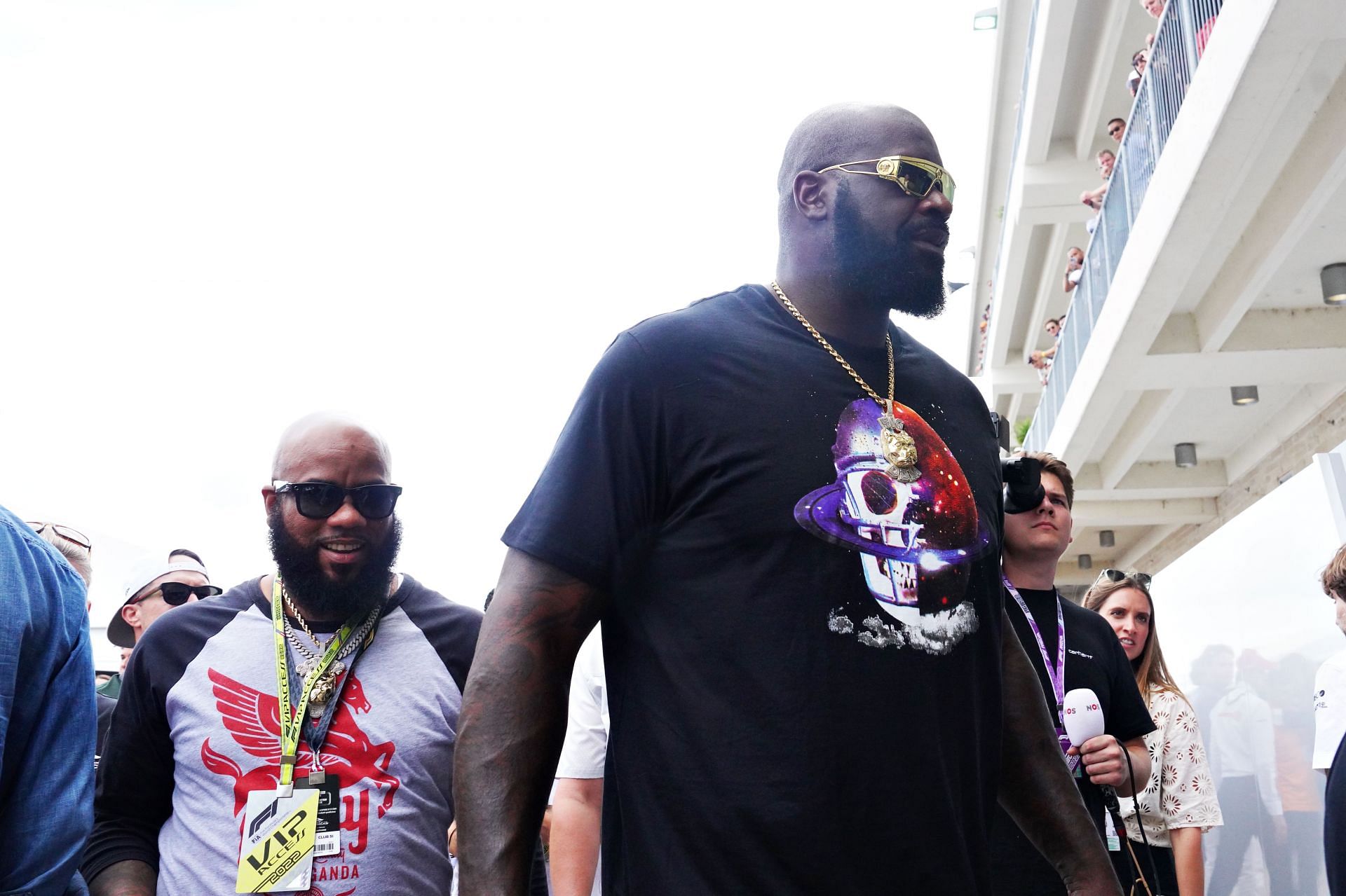 Shaquille O'Neal says he weighed 395 pounds when winning third