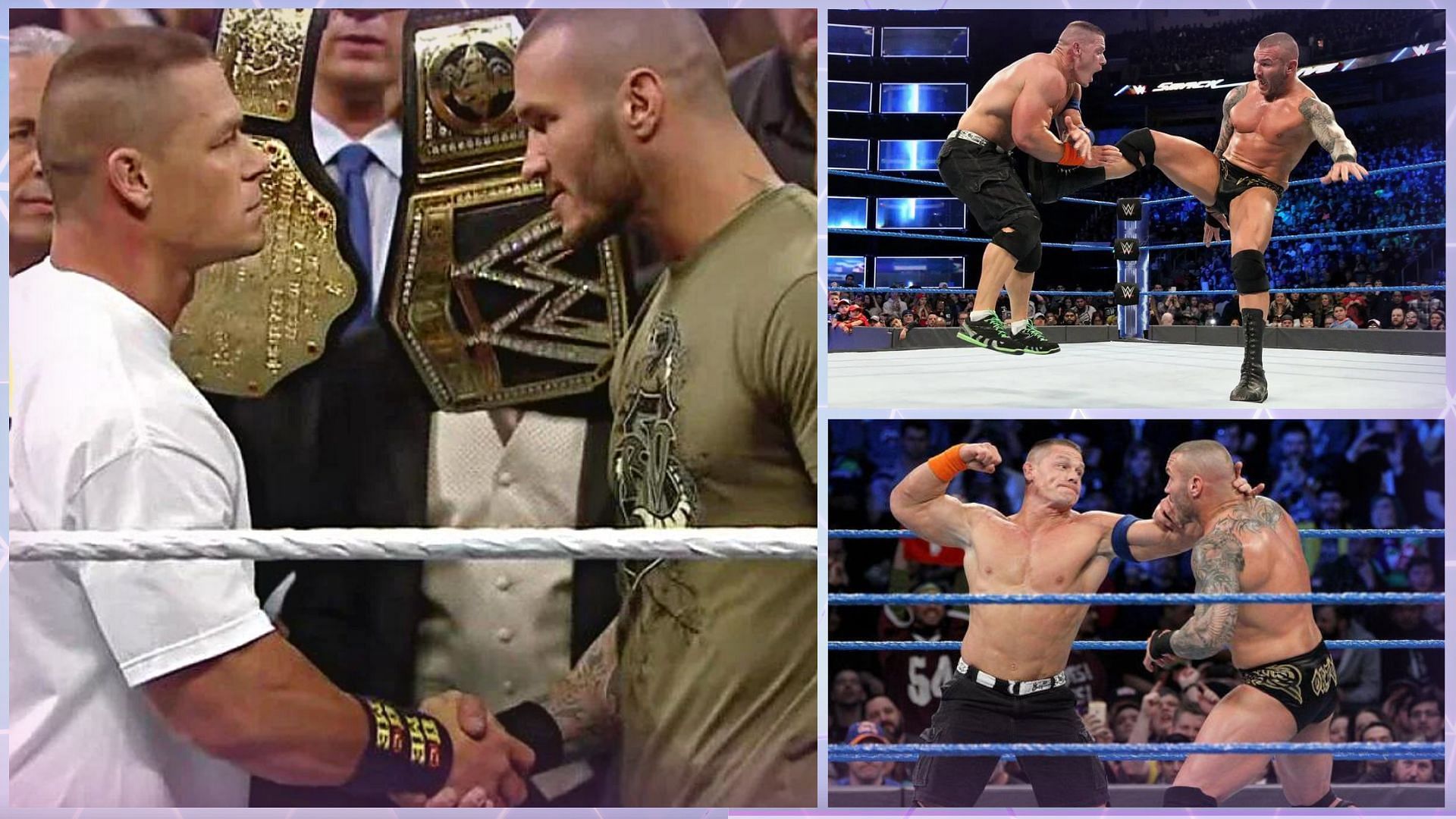 WWE Superstars John Cena and Randy Orton have been friends since their OVW days.