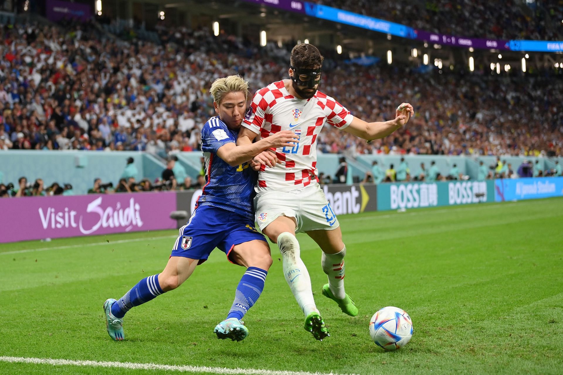 Why Croatia player Joško Gvardiol wearing mask at World Cup