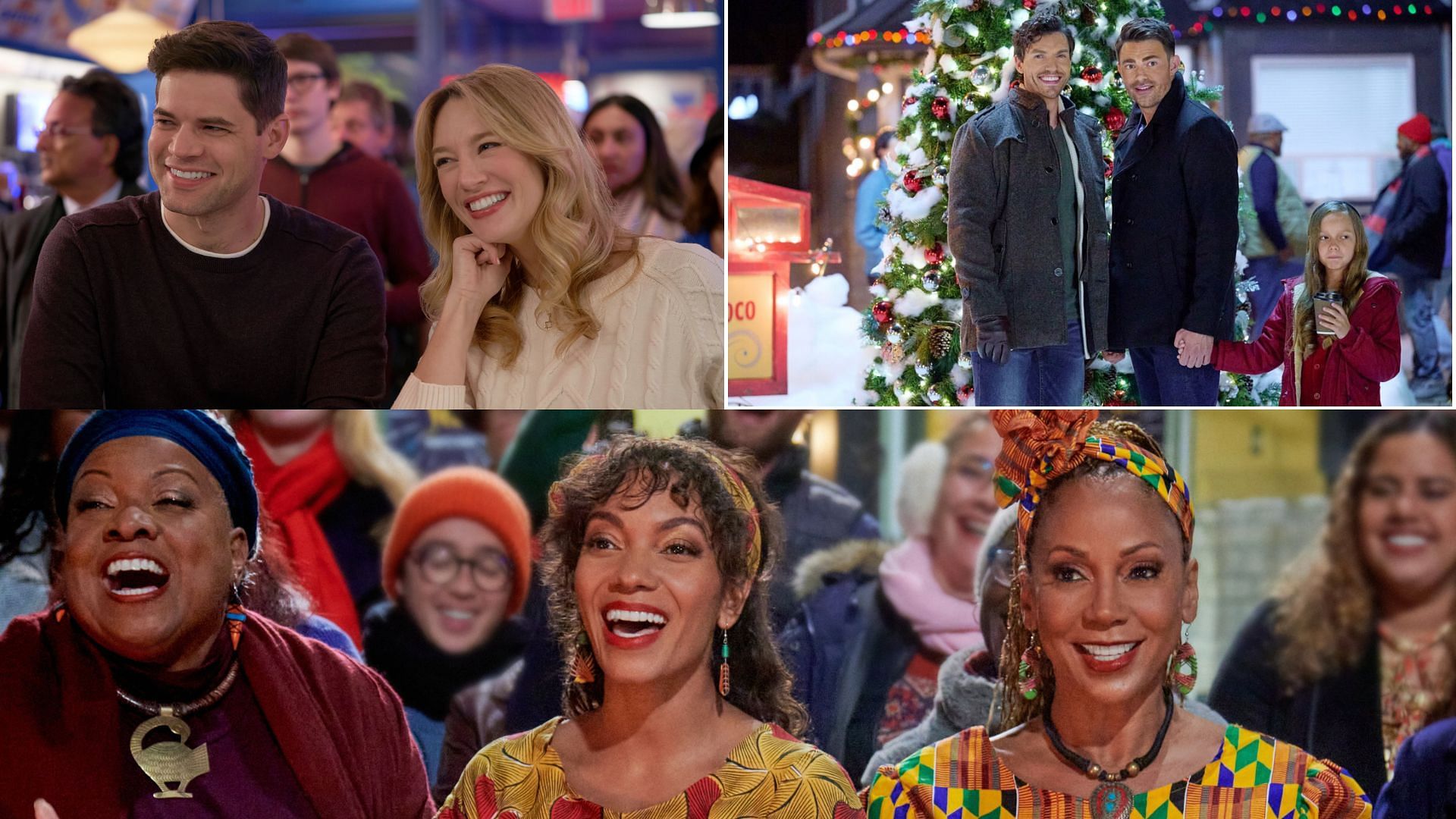 New Hallmark releases in December (Images via Hallmark Channel) 