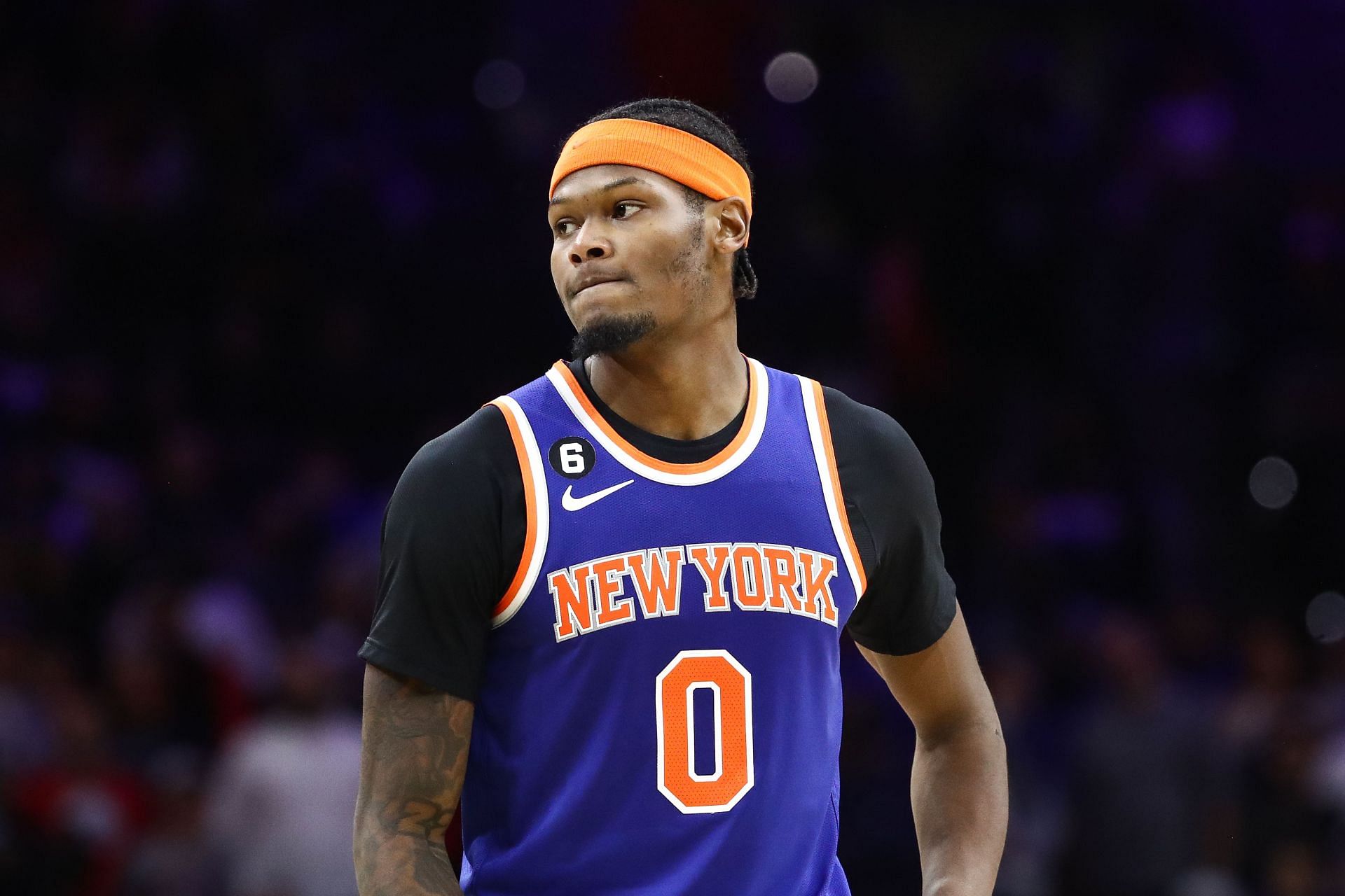 Cam Reddish of the New York Knicks