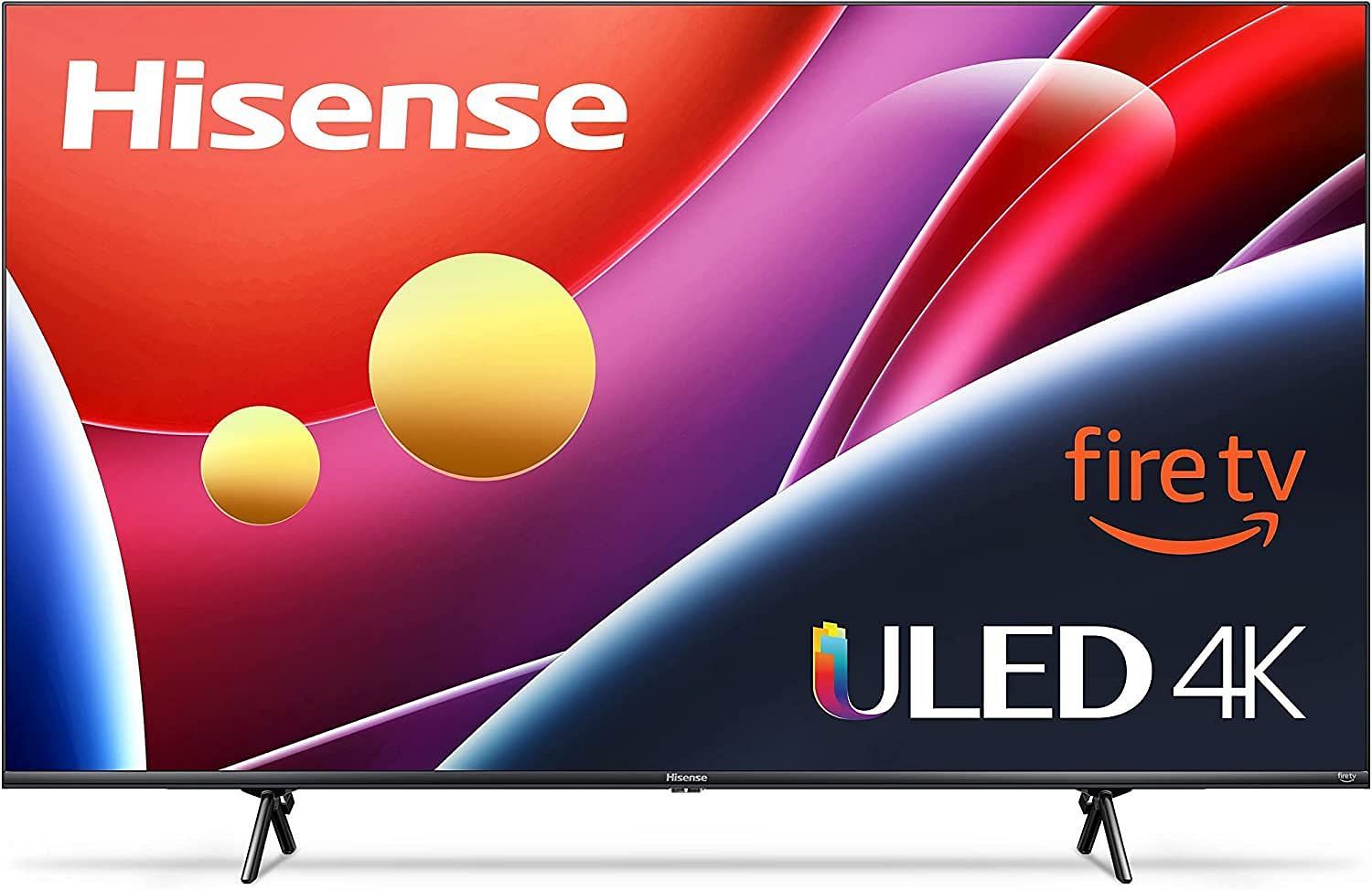 The Hisense 58-inch 4K ULED TV (Image via Amazon)