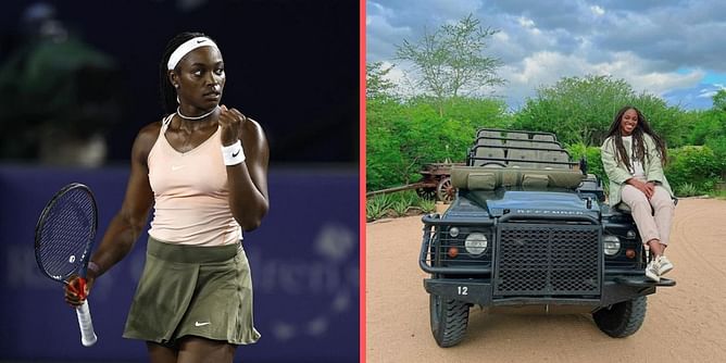 Watch: Sloane Stephens gives her fans a South African safari experience