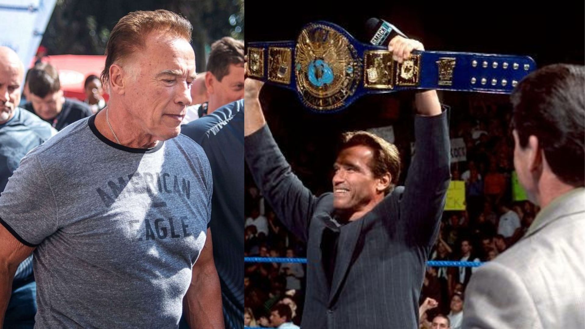 Arnold Schwarzenegger had notable appearances in WWE over the years