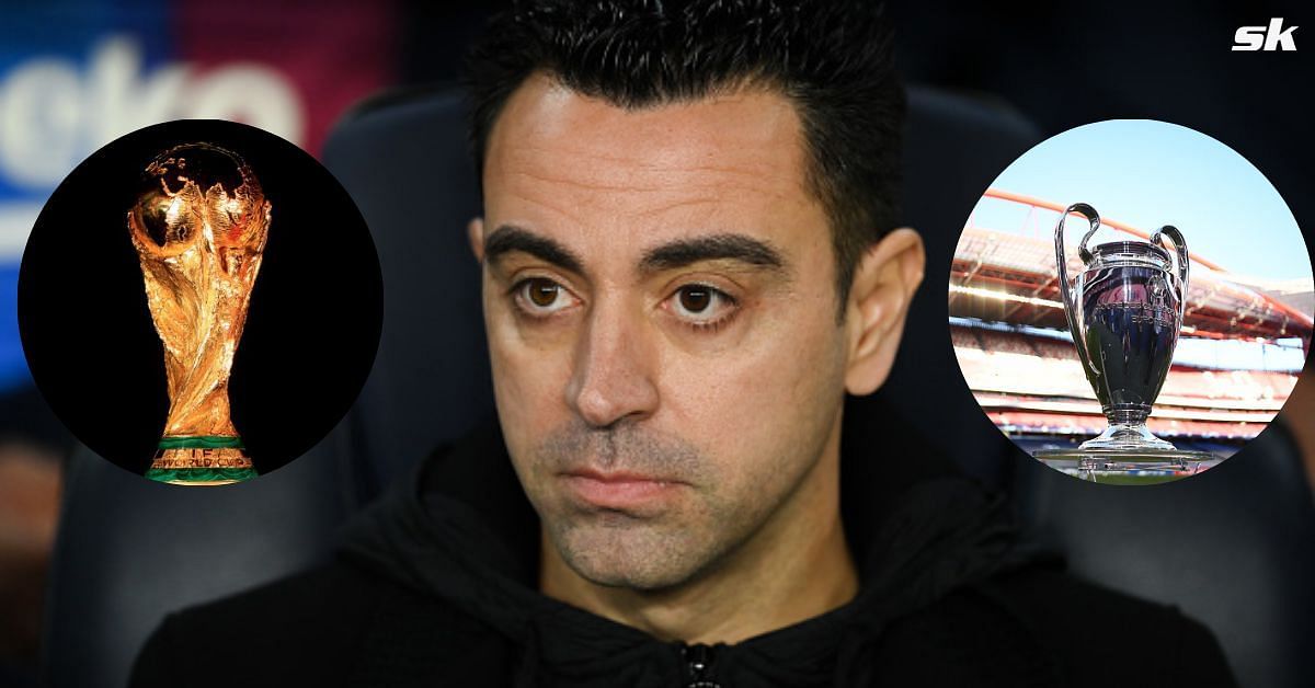 Barcelona manager Xavi makes his prediction for FIFA World Cup and UCL finalists