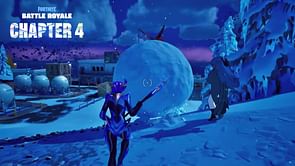 Where to hide in a giant snowball at Frosty Firs, Brutal Bastion, and Lonely Labs in Fortnite