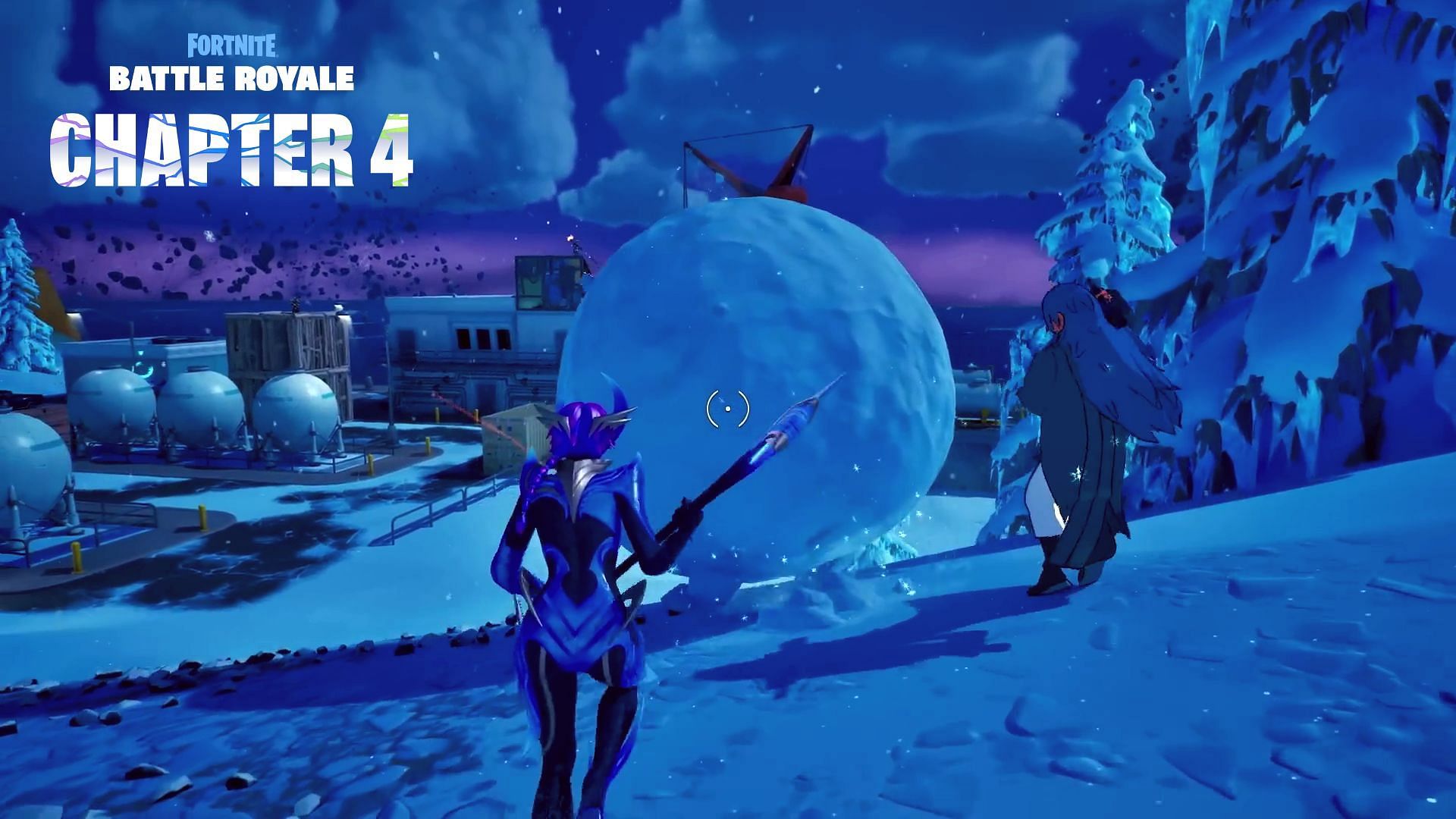 Fortnite giant snowball location