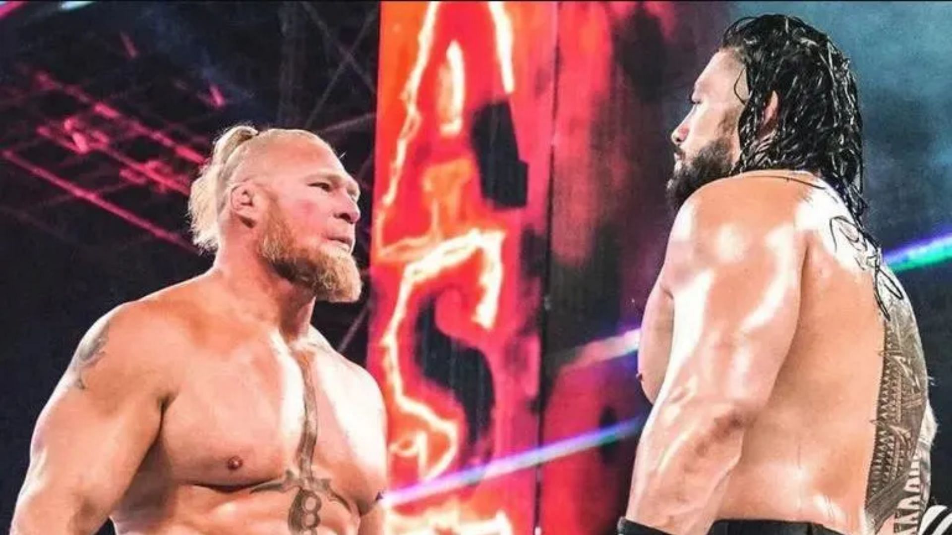 Brock Lesnar versus Roman Reigns at Summerslam