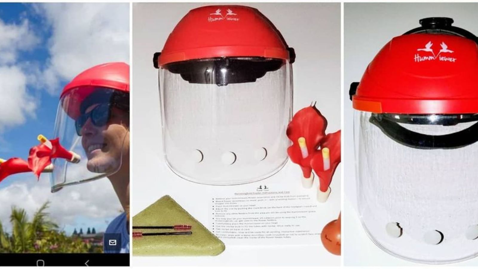 HummViewer on Shark Tank Meet the hummingbird feeder mask business