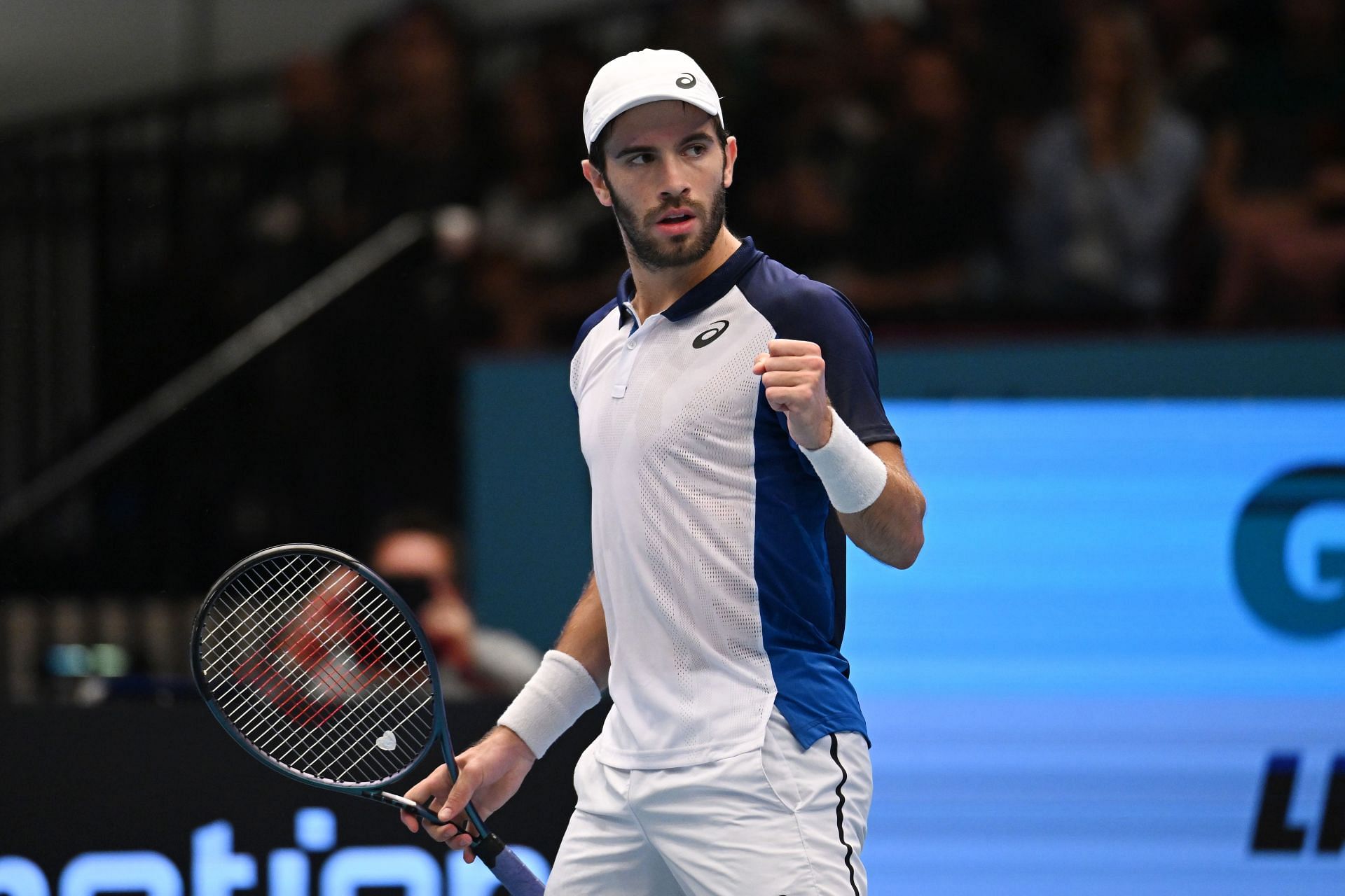 Borna Coric at the 2022 Erste Bank Open.