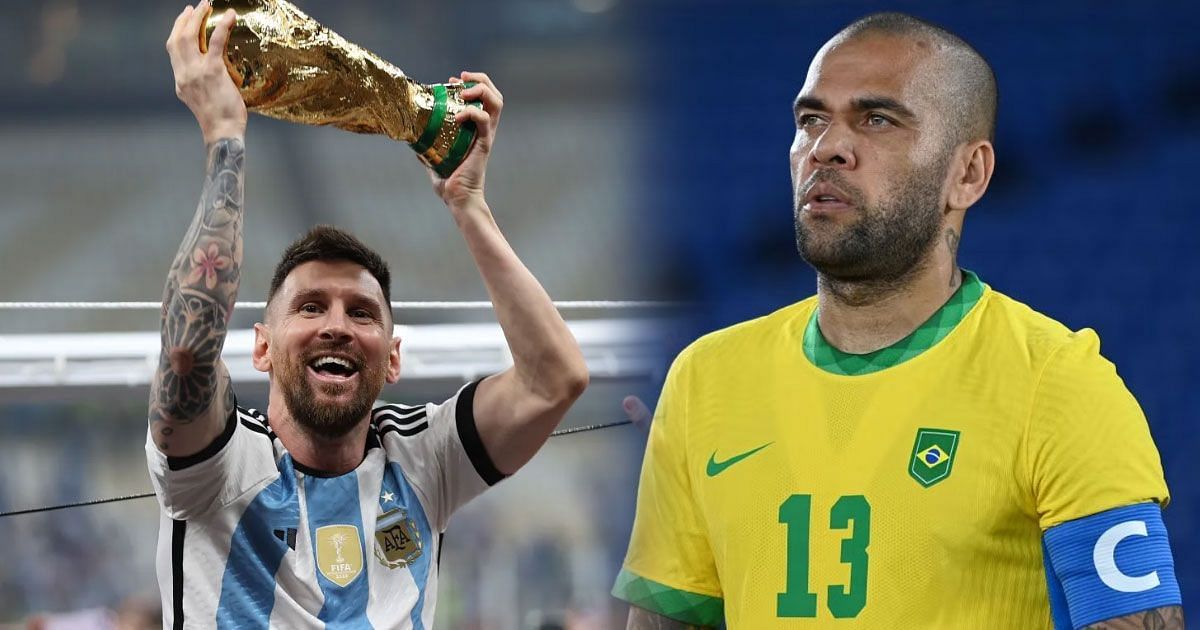 Dani Alves sent message to Lionel Messi after FIFA World Cup triumph
