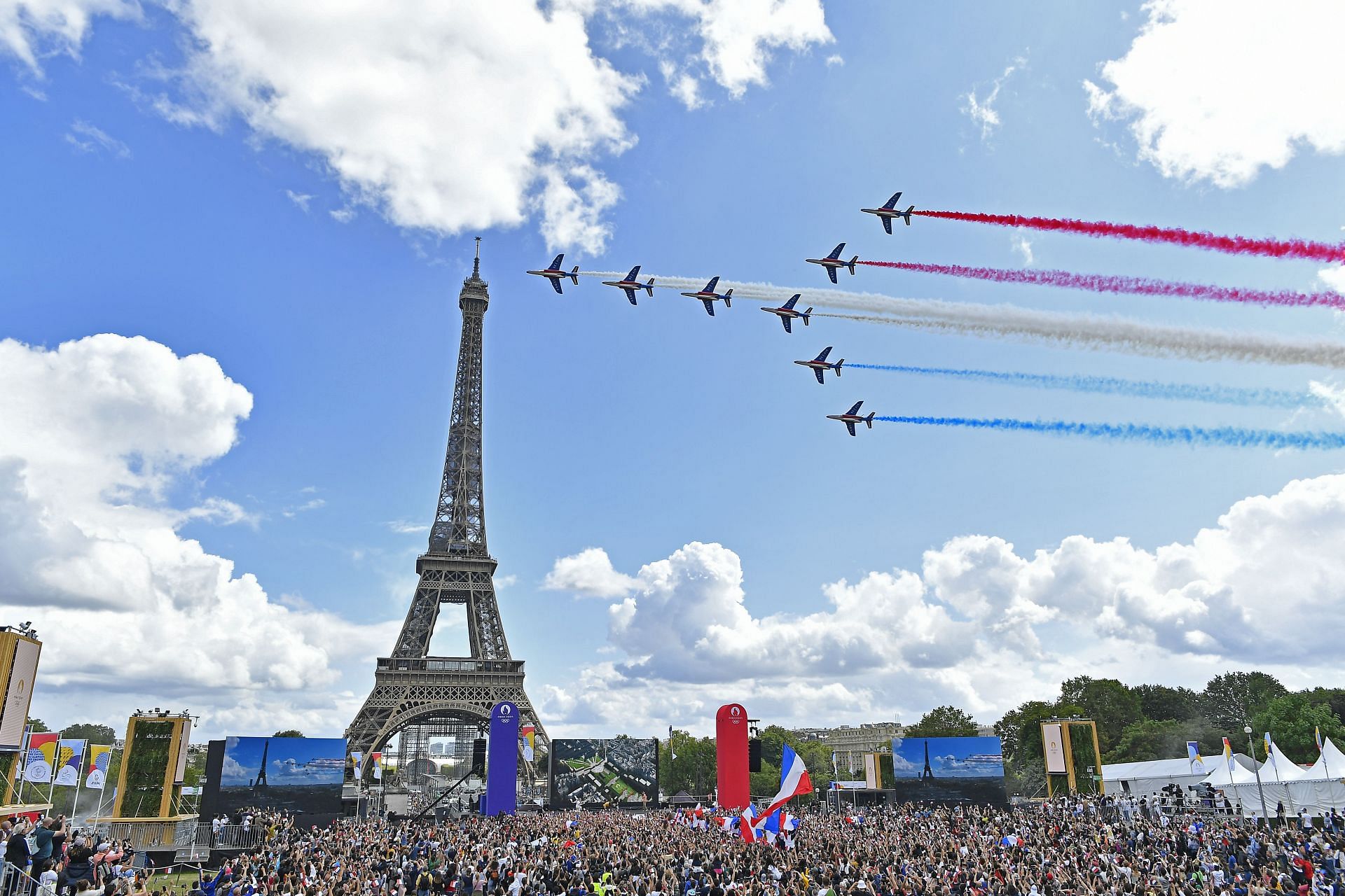 Olympic Games Handover Ceremony In Paris