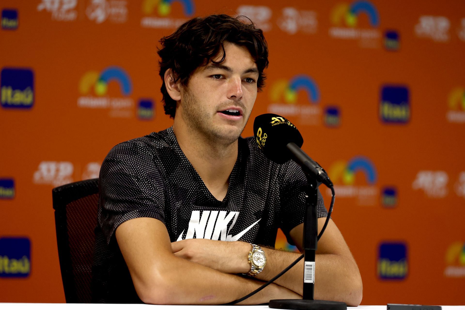 Taylor Fritz at the 2022 Miami Open