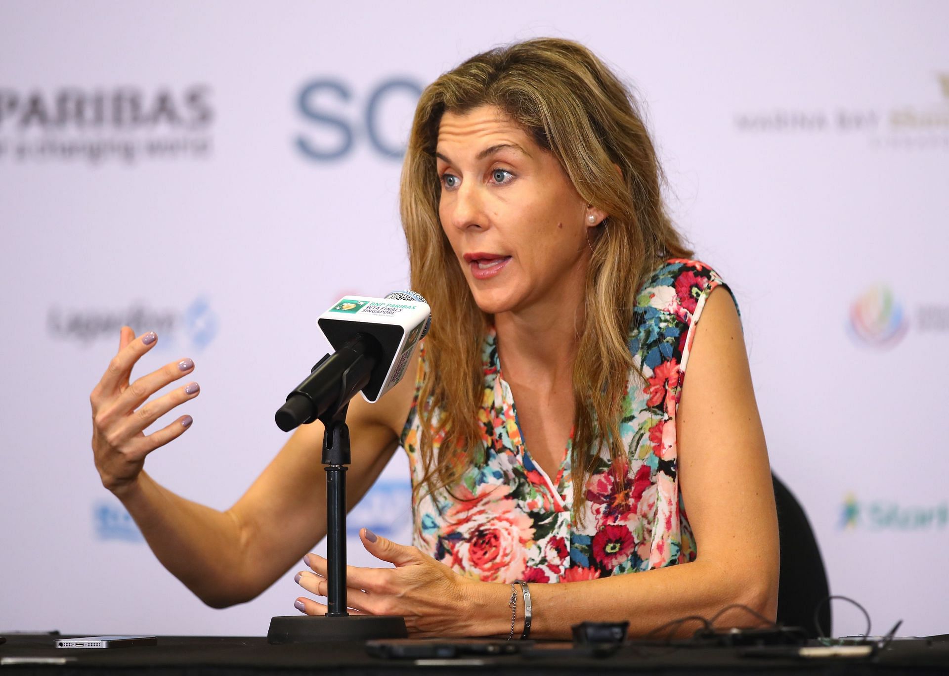 Monica Seles released a statement in 1993