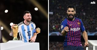 “Say what they want, you are and will be the best” – Luis Suarez writes heartfelt message to Lionel Messi after FIFA World Cup win