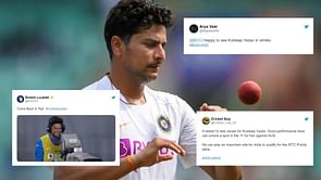 "A restart in Tests for Kuldeep Yadav" - Twitter reacts after birthday boy earns a place in Team India's playing XI
