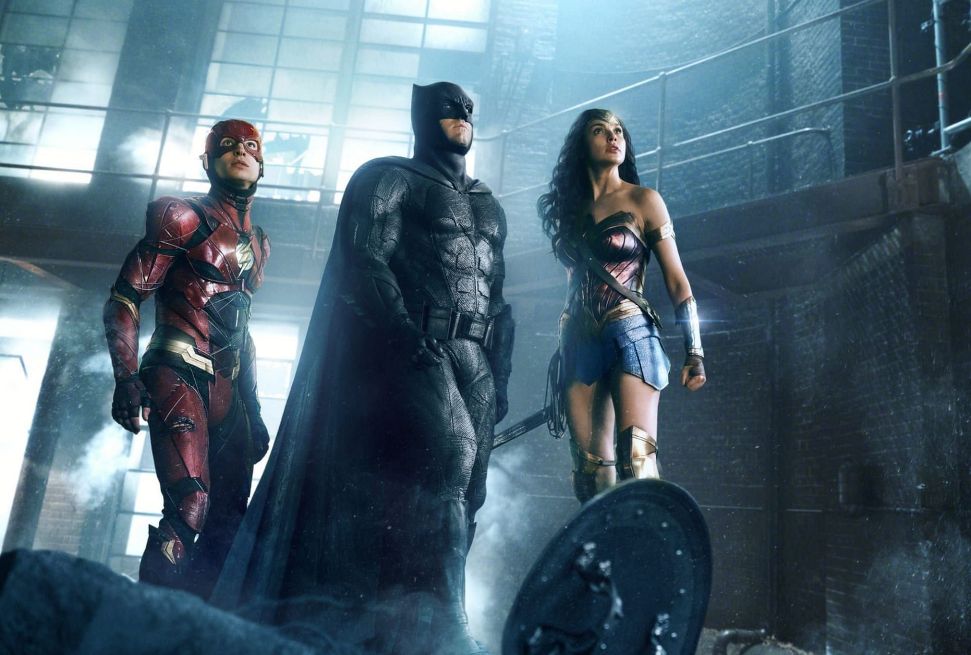 Batman, The Flash and Wonder Woman in Justice League (Image via WB Entertainment)