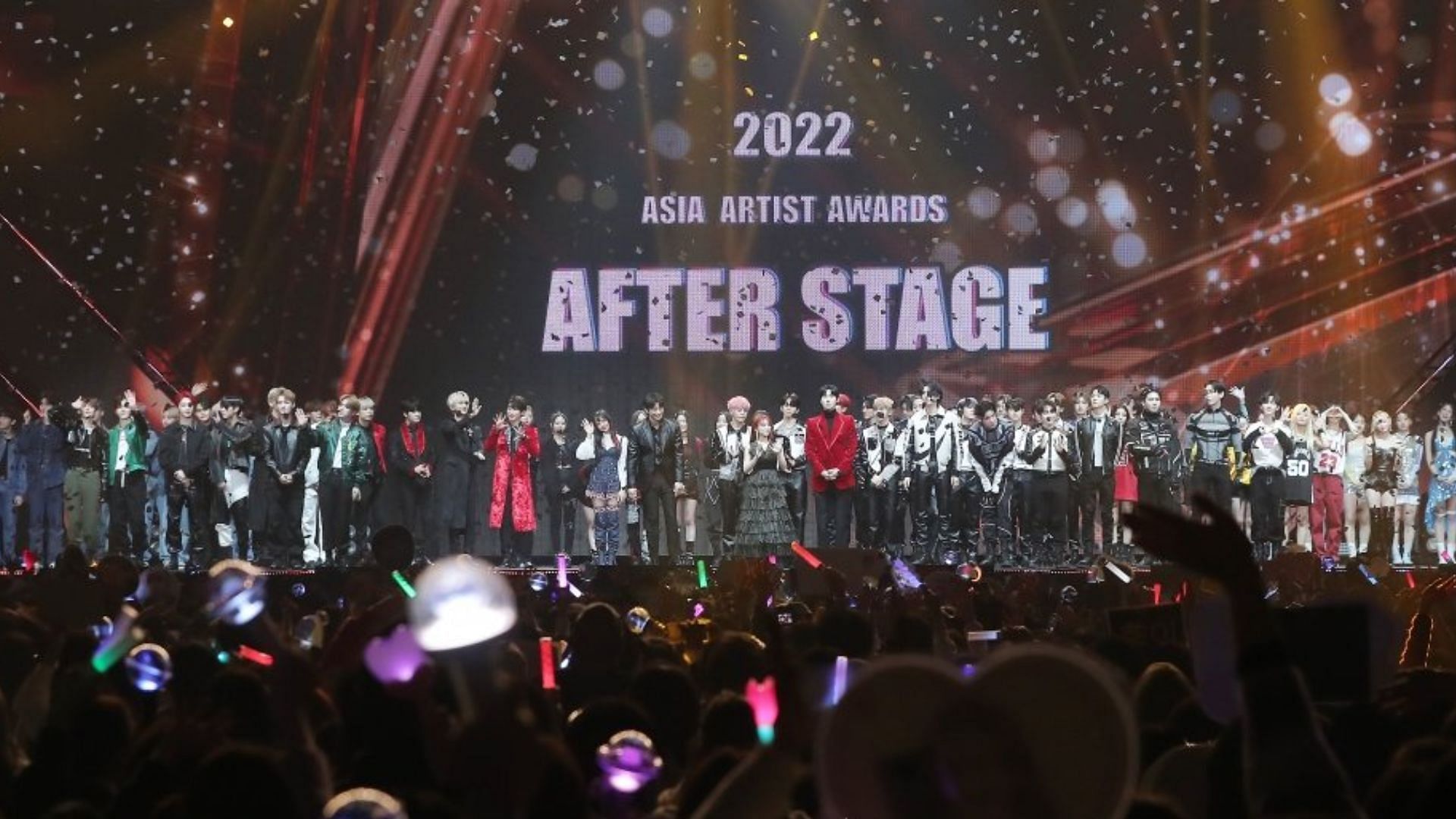 2022 Asia Artist Awards final greetings (Image via Twitter/_AAA2022_)