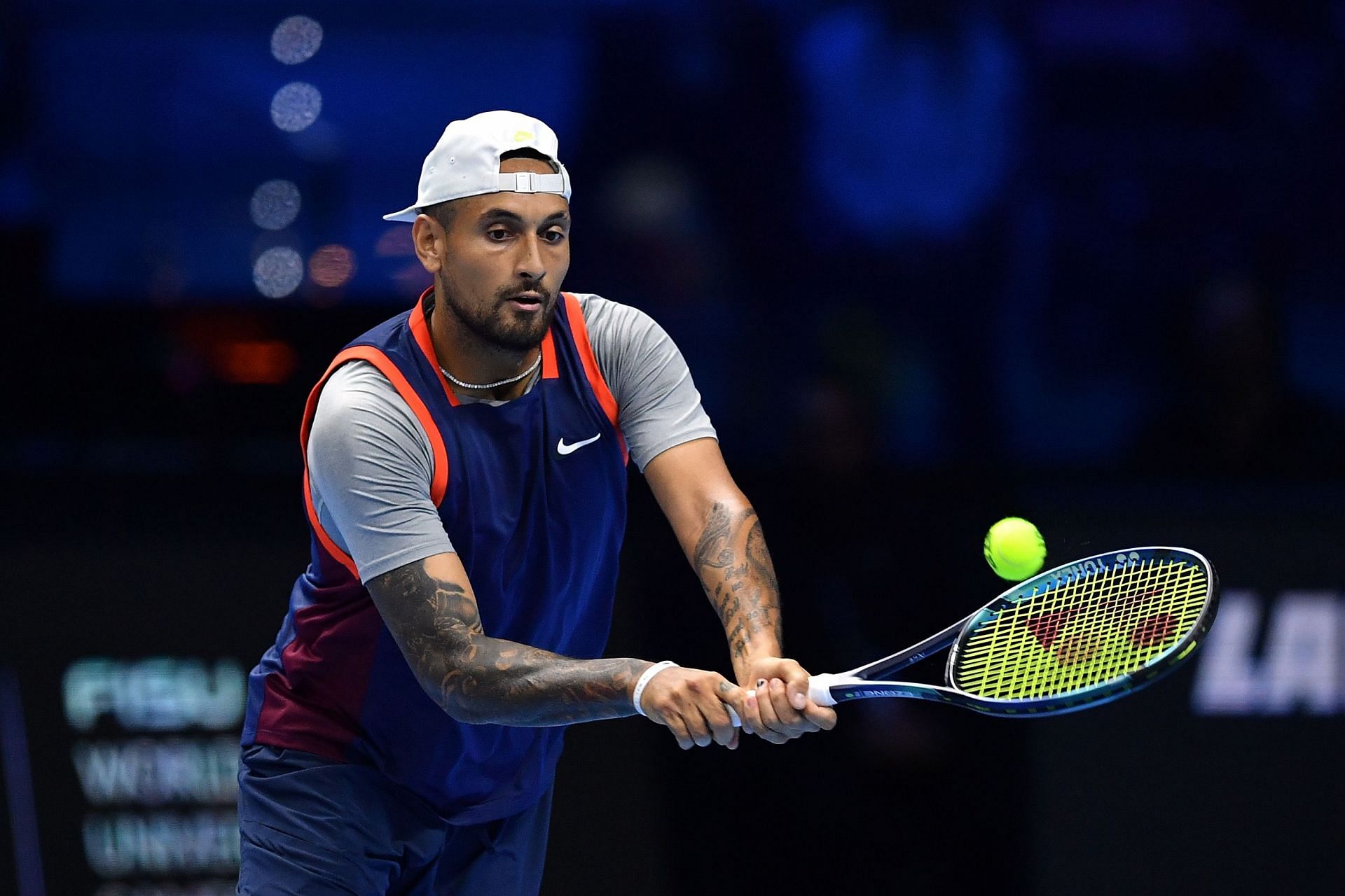 Nick Kyrgios is ranked 22nd in the world