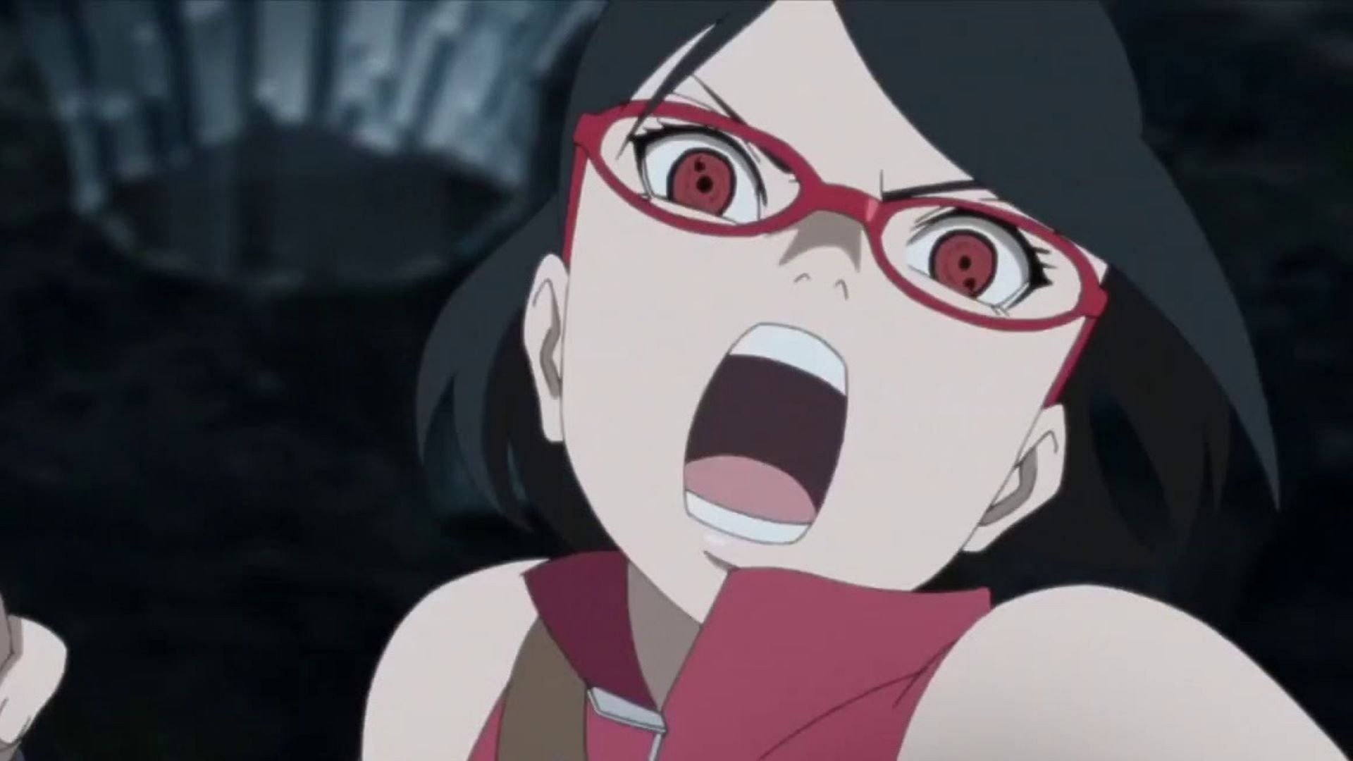 Sarada Aus Dem Boruto-Anime (Bild Von Studio Pierrot)