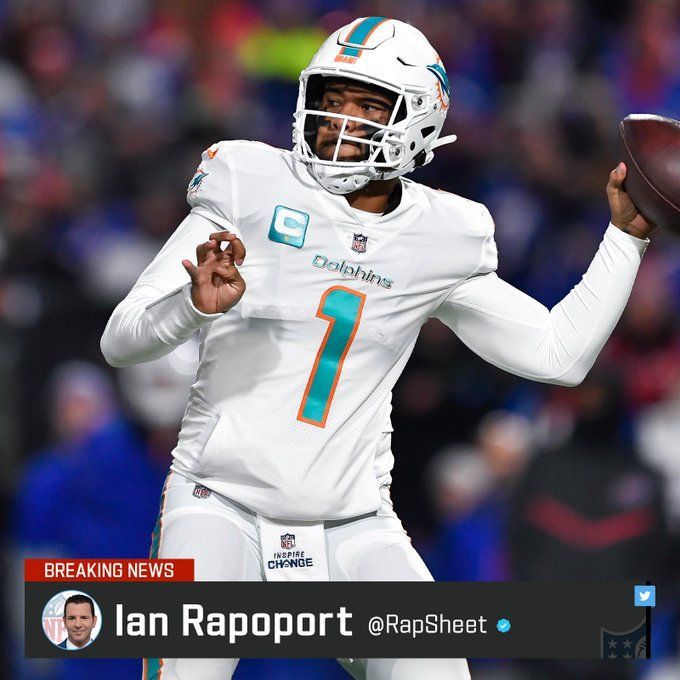 Report: Dolphins QB Tua Tagovailoa speaking with NFL, NFLPA reps