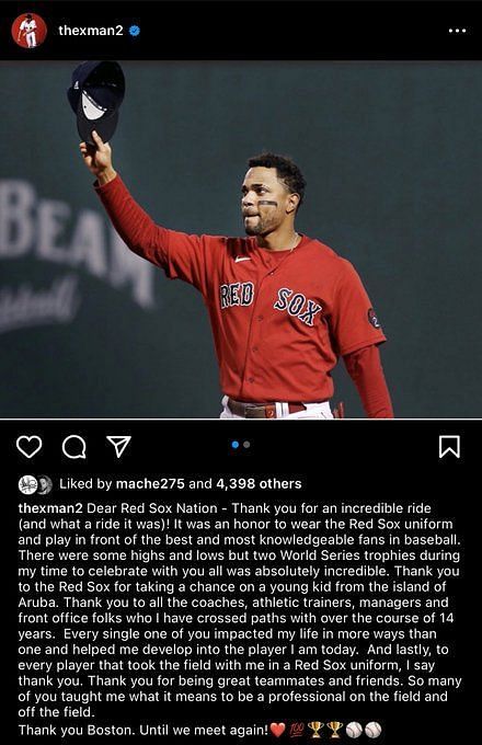 Xander Bogaerts explains why he picked Padres, says he'd 'kiss' Scott Boras  for 11-year deal 
