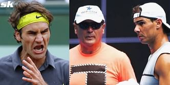When Roger Federer lost his cool and yelled at Rafael Nadal's uncle Toni