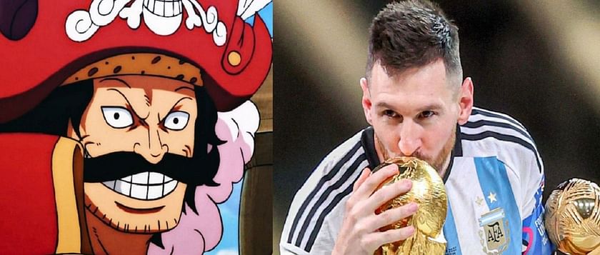 One Piece fans compare Lionel Messi to Gold D. Roger's after the World Cup  win