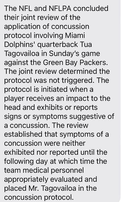 Football, Concussion Risks, and Tua Tagovailoa: Are Current Protocols  Keeping Players Safe? - Ogborn Mihm LLP