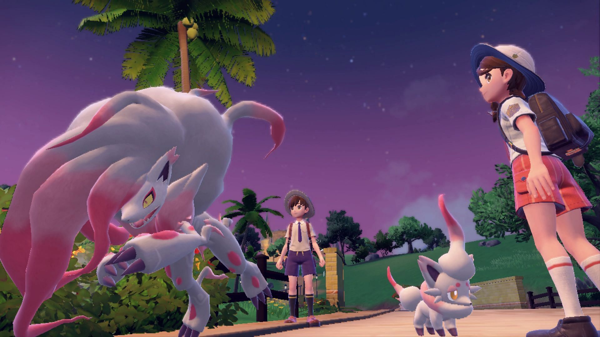 An official screenshot from Pokemon Scarlet and Violet (Image via The Pokemon Company)
