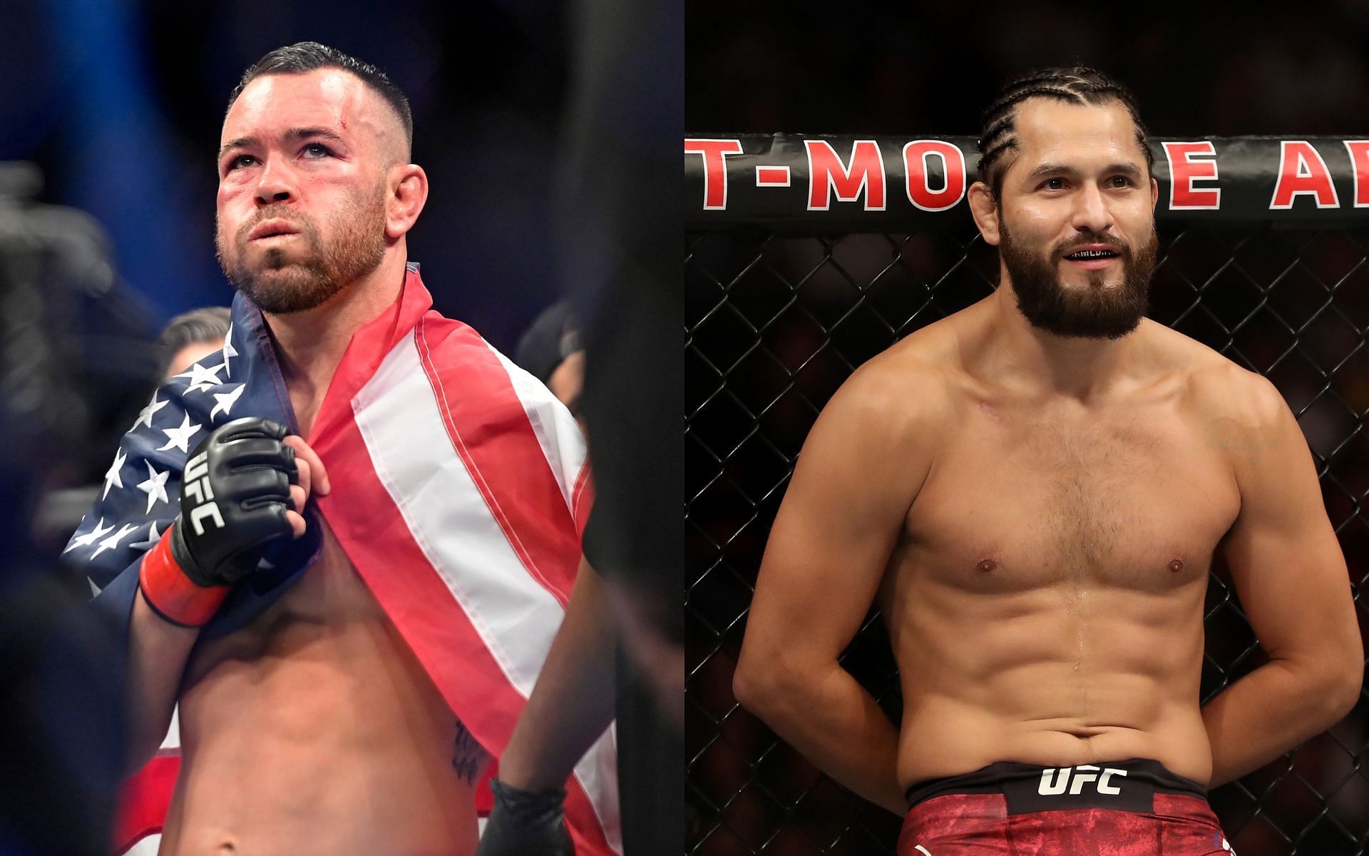 Colby Covington (left) and Jorge Masvidal (right) (Image credits Getty Images)